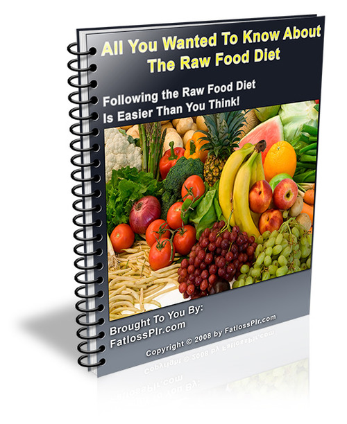 Product picture Raw Food Diet + Resell Rights 